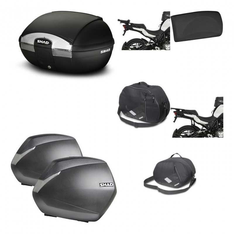 SHAD Maletas laterales + baul trasero herraje montaje accesorios 3p SH45 SH 45 SH36 36 KIT-192289