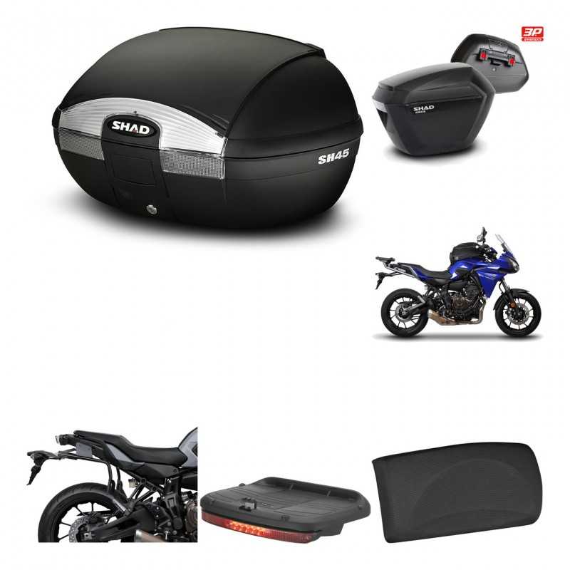 Lateral cases + back trunk + big top fitting + accessories + 3p hardware  SH45 S