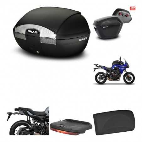 Lateral cases + back trunk + big top fitting + accessories + 3p hardware SH45 S