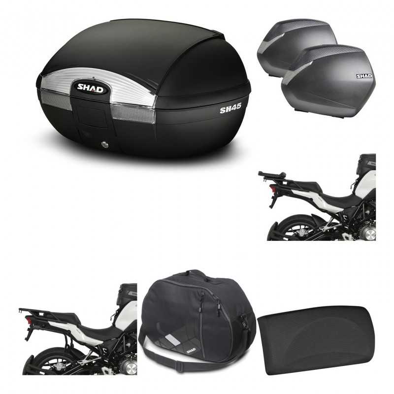 SHAD Maletas laterales + baul trasero herraje montaje accesorios 3p SH45 SH 45 SH36 36 KIT-192290