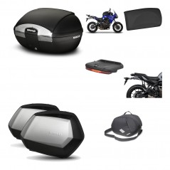 SHAD Maletas laterales + baul trasero herraje montaje accesorios 3p SH45 SH 45 SC SH35 PREMIUM KIT-192239