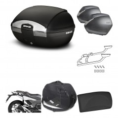 Lateral cases + back trunk + big top fitting + accessories + 3p hardware  SH45 S