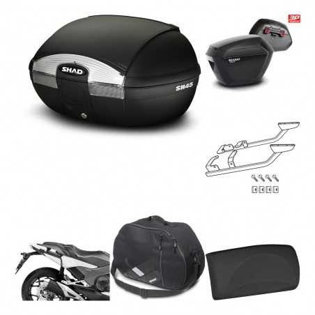 SHAD Maletas laterales + baul trasero herraje montaje accesorios 3p SH45 SH 45 SH23 KIT-192189