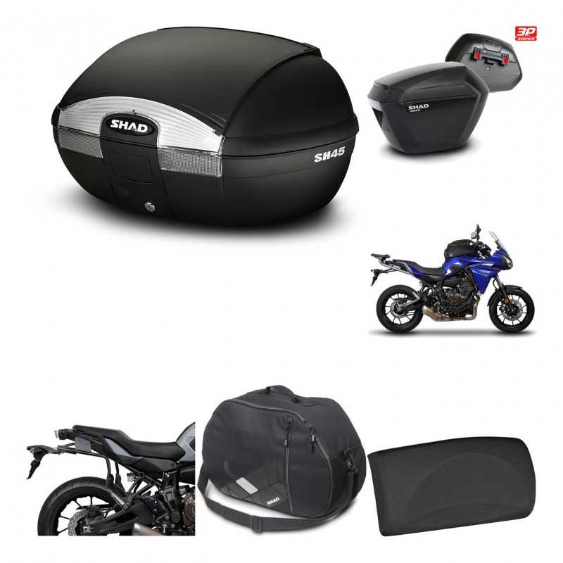 Lateral cases + back trunk + big top fitting + accessories + 3p hardware  SH45 S