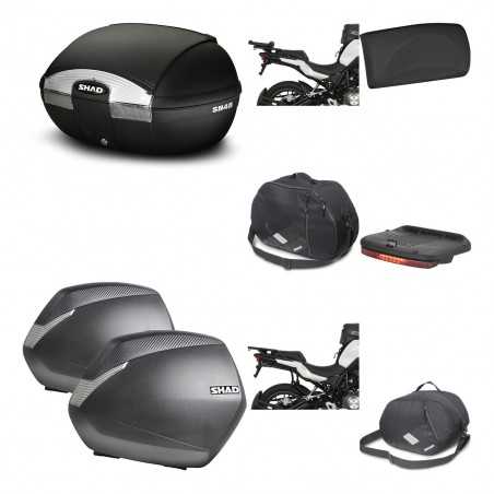 SHAD Maletas laterales + baul trasero herraje montaje accesorios 3p SH45 SH 45 SH36 36 KIT-192295