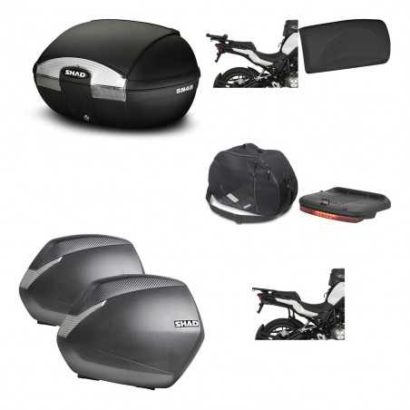 SHAD Maletas laterales + baul trasero herraje montaje accesorios 3p SH45 SH 45 SH36 36 KIT-192296