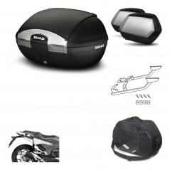 Lateral cases + back trunk + big top fitting + internal bag + 3p hardware  SH45 
