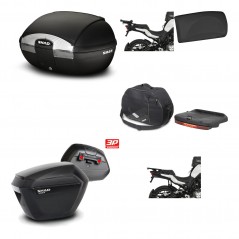 Lateral cases + back trunk + big top fitting + accessories + 3p hardware  SH45 S