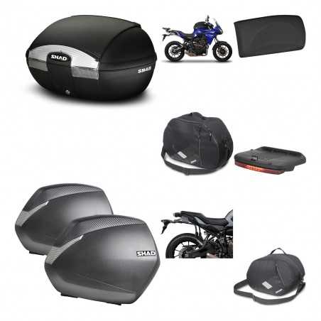 SHAD Maletas laterales + baul trasero herraje montaje accesorios 3p SH45 SH 45 SH36 36 KIT-192247