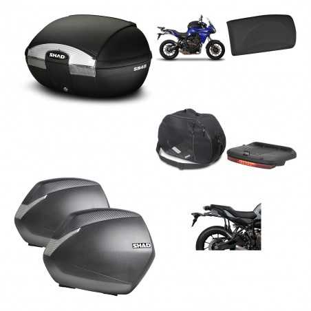 SHAD Maletas laterales + baul trasero herraje montaje accesorios 3p SH45 SH 45 SH36 36 KIT-192248