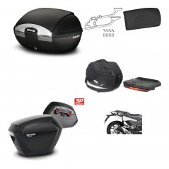 Lateral cases + back trunk + big top fitting + accessories + 3p hardware  SH45 S
