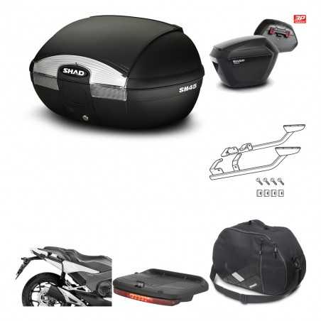 SHAD Maletas laterales + baul trasero herraje montaje accesorios 3p SH45 SH 45 SH23 KIT-192153
