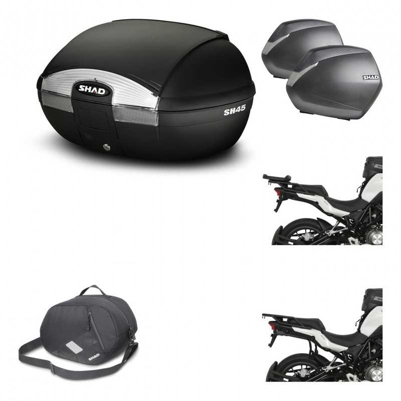 Lateral cases + back trunk + big top fitting + 3p hardware + internal bag  SH45 