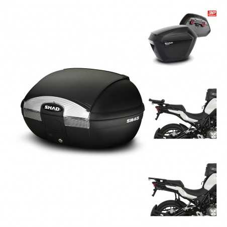 Lateral cases + back trunk + big top fitting + 3p hardware  SH45 SH 45  SH23