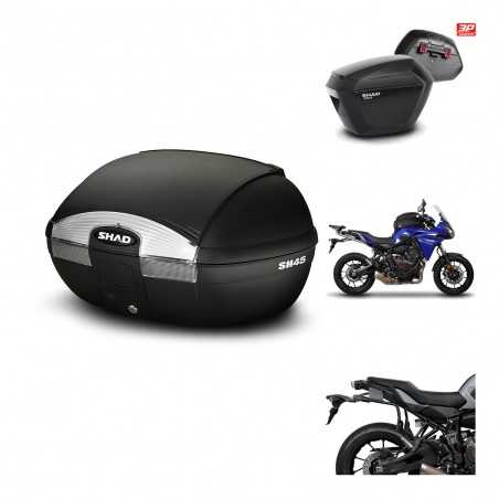 SHAD Maletas laterales + baul trasero herraje montaje 3p SH45 SH 45 SH23 KIT-192207