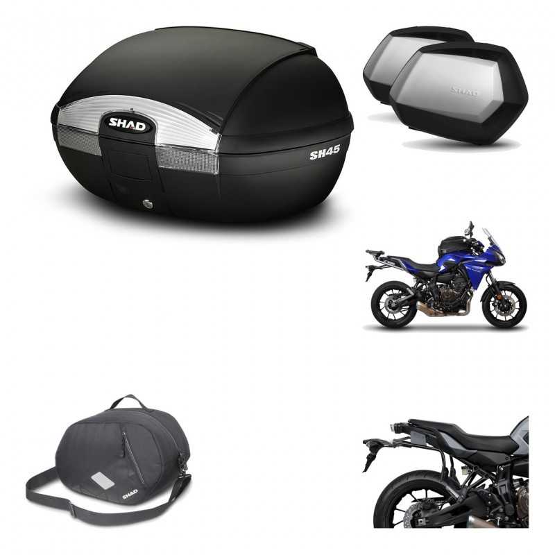 Lateral cases + back trunk + big top fitting + 3p hardware + internal bag  SH45 