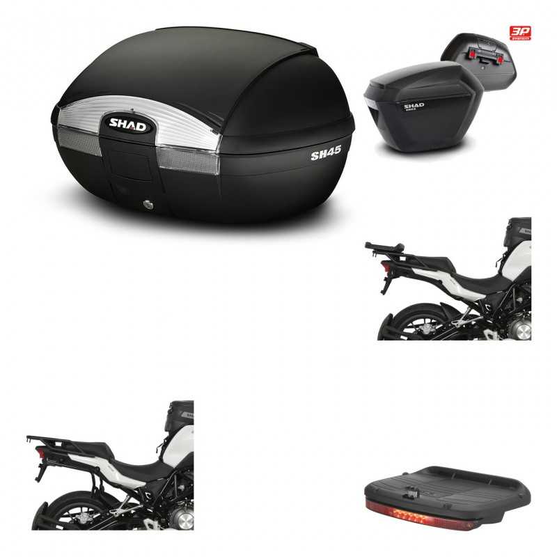 Lateral cases + back trunk + big top fitting + brake light + 3p hardware  SH45 S