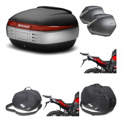 SHAD Maletas laterales + baul trasero herraje montaje accesorios 3p SH50 SH 50 SH36 36 KIT-192361