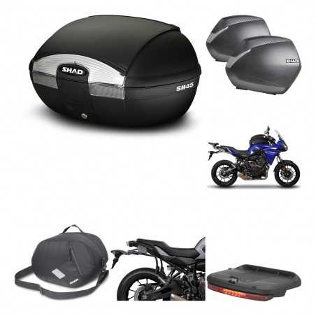 Lateral cases + back trunk + big top fitting + accessories + 3p hardware  SH45 S