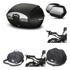 SHAD Maletas laterales + baul trasero herraje montaje accesorios 3p SH45 SH 45 SC SH35 PREMIUM KIT-192269
