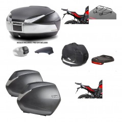 SHAD Maletas laterales + baul trasero herraje montaje accesorios 3p SH48 SH36 SH 36 KIT-192872