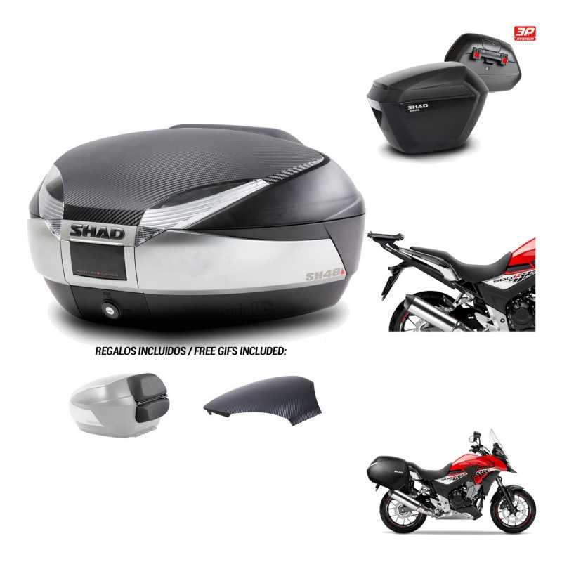 Lateral cases + back trunk + big top fitting + 3p hardware  SH48  SH23