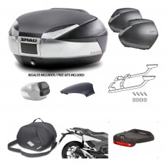 SHAD Maletas laterales + baul trasero herraje montaje accesorios 3p SH48 SH36 SH 36 KIT-193087