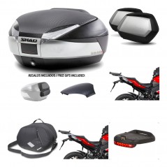 Lateral cases + back trunk + big top fitting + accessories + 3p hardware  SH48  