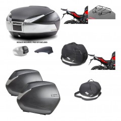 SHAD Maletas laterales + baul trasero herraje montaje accesorios 3p SH48 SH36 SH 36 KIT-192865