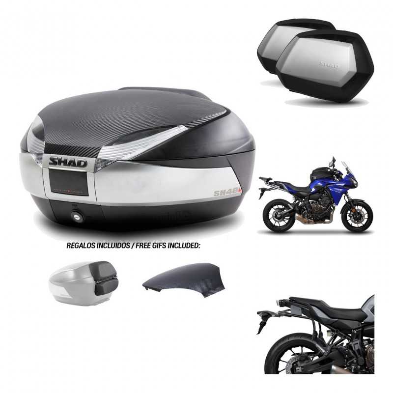Lateral cases + back trunk + big top fitting + 3p hardware  SH48  SC SH35 PREMIU