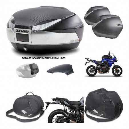 SHAD Maletas laterales + baul trasero herraje montaje accesorios 3p SH48 SH36 SH 36 KIT-193177