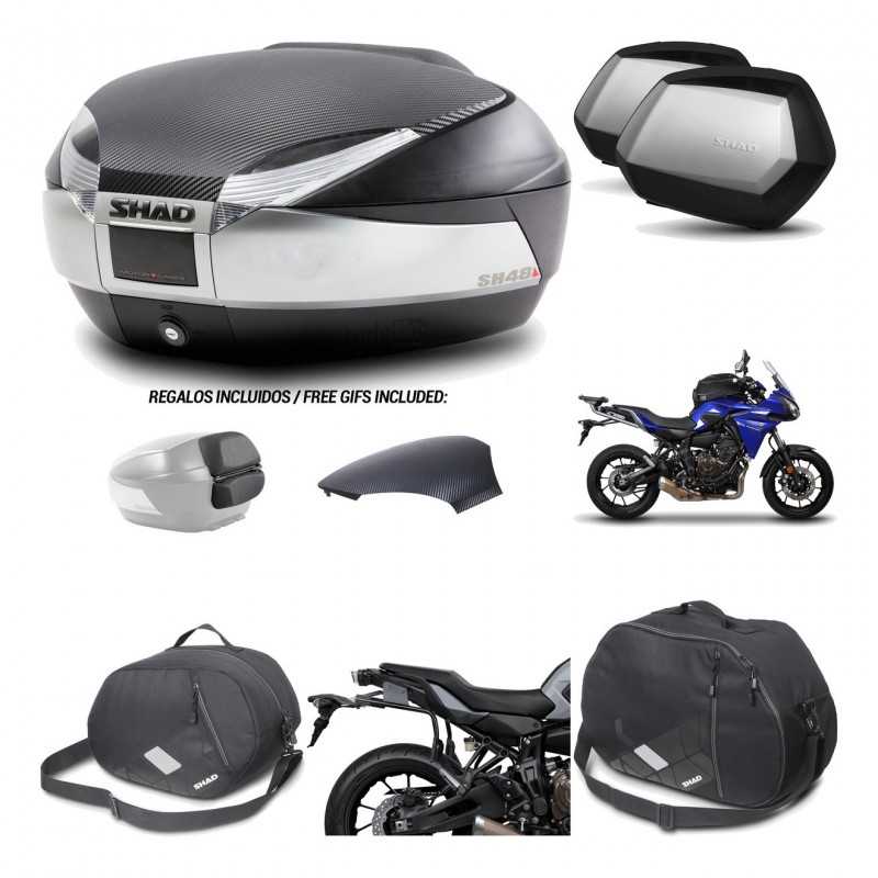 Lateral cases + back trunk + big top fitting + accessories + 3p hardware  SH48  