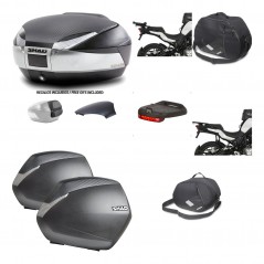 SHAD Maletas laterales + baul trasero herraje montaje accesorios 3p SH48 SH36 SH 36 KIT-193231