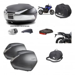 Lateral cases + back trunk + big top fitting + accessories + 3p hardware  SH48  