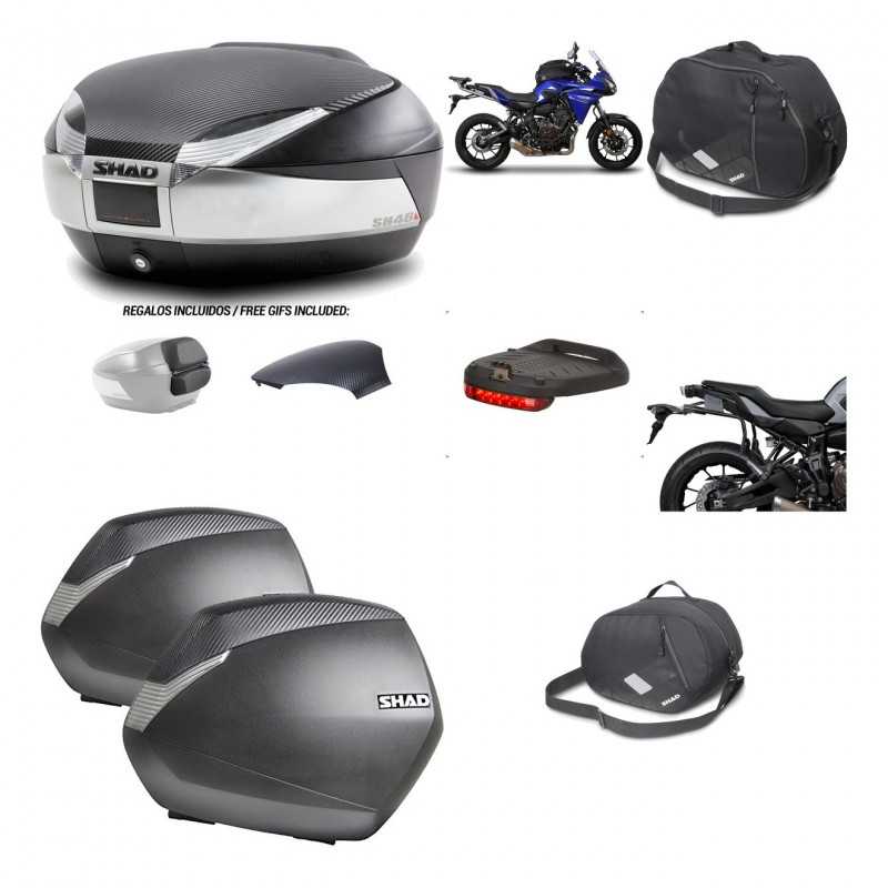 Lateral cases + back trunk + big top fitting + accessories + 3p hardware  SH48  