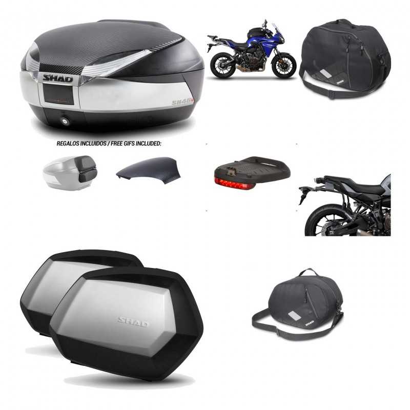 Lateral cases + back trunk + big top fitting + accessories + 3p hardware  SH48  