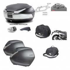 Lateral cases + back trunk + big top fitting + accessories + 3p hardware  SH48  