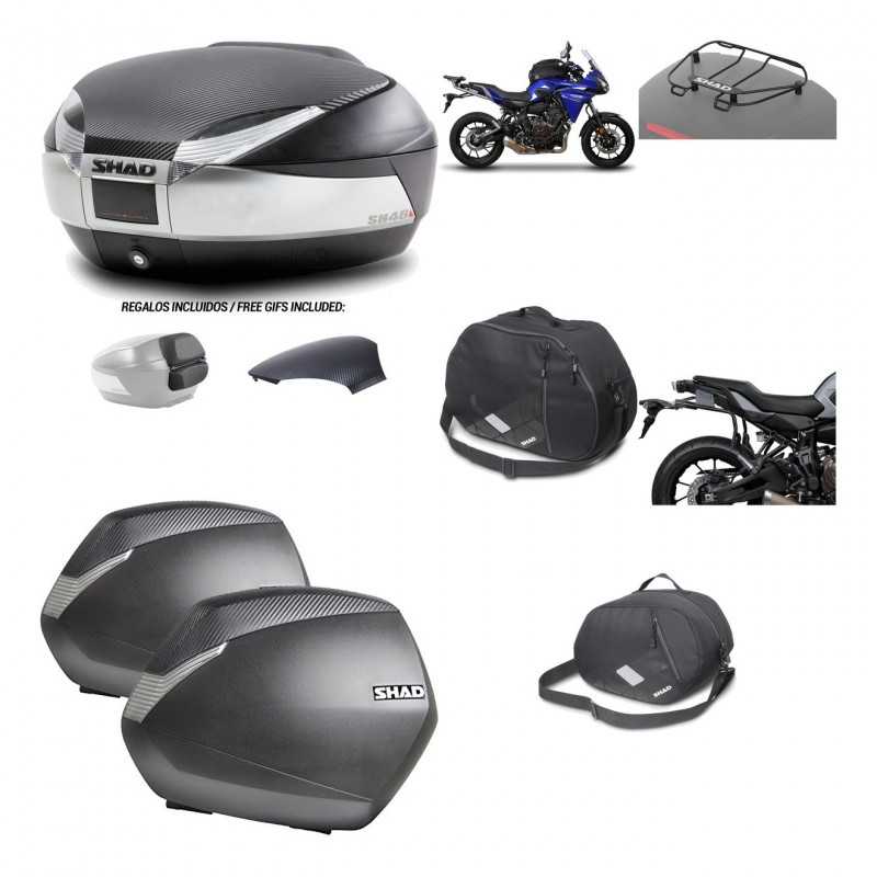 Lateral cases + back trunk + big top fitting + accessories + 3p hardware  SH48  