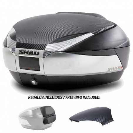 Lateral cases + back trunk + big top fitting + accessories + 3p hardware  SH48