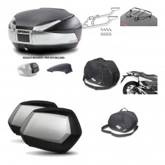 Lateral cases + back trunk + big top fitting + accessories + 3p hardware  SH48  