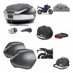 Lateral cases + back trunk + big top fitting + accessories + 3p hardware  SH48  