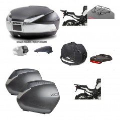 Lateral cases + back trunk + big top fitting + accessories + 3p hardware  SH48  