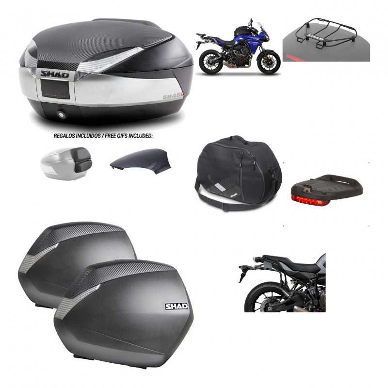 SHAD Maletas laterales + baul trasero herraje montaje accesorios 3p SH48 SH36 SH 36 KIT-193208