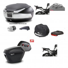 Lateral cases + back trunk + big top fitting + accessories + 3p hardware  SH48  