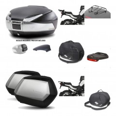 Lateral cases + back trunk + big top fitting + accessories + 3p hardware  SH48  