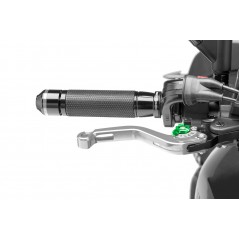 PUIG RIGHT BRAKE LEVER HANDLE SILVER 180P