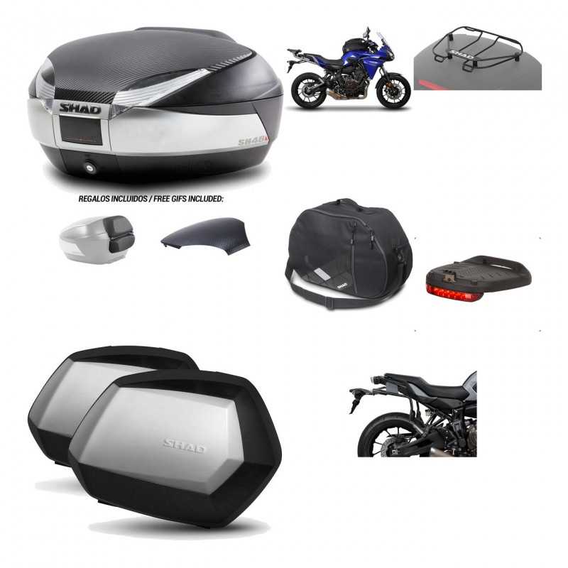 Lateral cases + back trunk + big top fitting + accessories + 3p hardware  SH48  