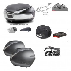 SHAD Maletas laterales + baul trasero herraje montaje accesorios 3p SH48 SH36 SH 36 KIT-193160