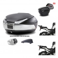 Lateral cases + back trunk + big top fitting + 3p hardware  SH48  SH23