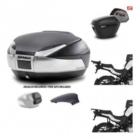 SHAD Maletas laterales + baul trasero herraje montaje 3p SH48 SH23 KIT-193215
